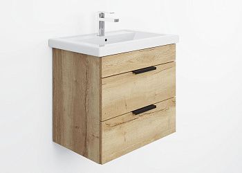 Тумба под раковину Onika Легран 106117 60х40 подвесная цвет коричневый