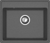 Кухонная мойка Granfest Vertex V-580 графит 58х50 цвет графит поверхность матовая