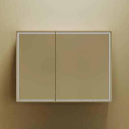 Зеркало-шкаф Sancos Mirror MI100ECH 99х15х74 настенный цвет дуб чарльстон