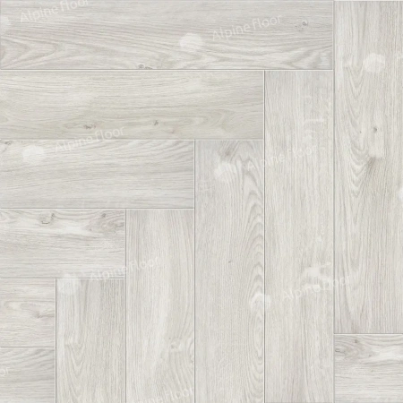 Кварцвиниловая плитка Alpine Floor Parquet LVT ECO-16-11 Снежный толщина 0.25 см 43 класс 590х118
