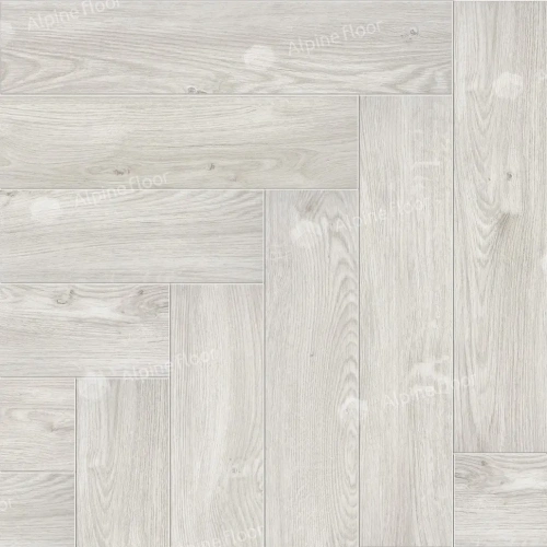 Кварцвиниловая плитка Alpine Floor Parquet LVT ECO-16-11 Снежный толщина 0.25 см 43 класс 590х118 - фото 5