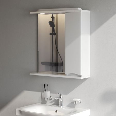 Зеркало-шкаф Am.Pm Like M80MPR0651WG 65х15х78 подвесной цвет белый