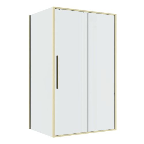 Душевой уголок Niagara Nova NG-44-13ASG-A90SG-34 130х90 стекло прозрачное профиль золото без поддона