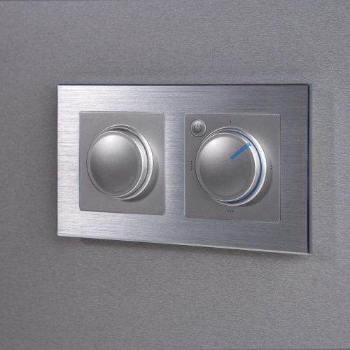 Рамка на 2 поста Werkel Aluminium алюминий (Алуминиум алюминий) 4690389158032 - фото 5