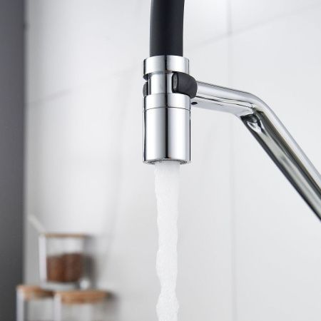 Смеситель для кухни Shevanik S343-3 на мойку хром