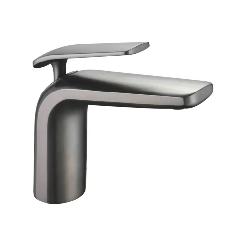 Смеситель Rose R3901T на раковину серый - фото 2