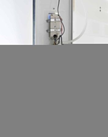 Душевая кабина AvaCan K K2010LED 100х100 прямоугольная с крышей ориентация универсальная