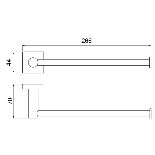 Полотенцедержатель Timo Selene 12054/03 - фото 5 Полотенцедержатель Timo Selene 12054/03 - фото 5