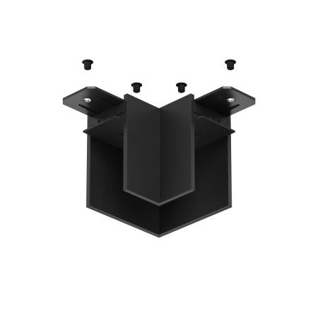 Угловой соединитель для шинопровода Denkirs SMART BASE (СМАРТ БАСЕ) TR2102-BK