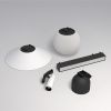 Трековый однофазный светильник Denkirs Belty spot (Белты спот) DK5546-BW+BK
