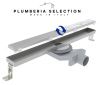 Душевой лоток Plumberia Selection PSL LINEAR PSL50MT 50х5 нержавеющая сталь