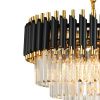 Люстра подвесная Natali Kovaltseva DARIAN (ДАРИАН) DARIAN 76017/10C GOLD BLACK