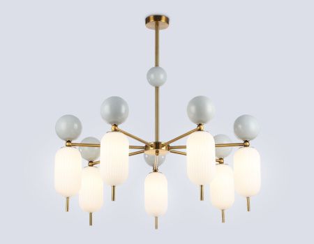 Люстра на штанге Ambrella Light Ceramo Modern (Церамо Модерн) LH53106