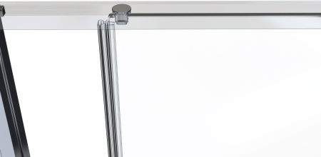 Душевой уголок Allen Brau Fantasy 3.11006.00 + 3.11014.00 120х100 стекло прозрачное профиль хром глянцевый без поддона