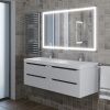 Тумба под раковину Uperwood Tanos 2910203303 120х50 подвесная цвет белый