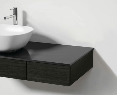 Столешница Vitra Origin 65860 90х50 накладная цвет черный