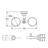 Стакан Rose RG11 RG1122