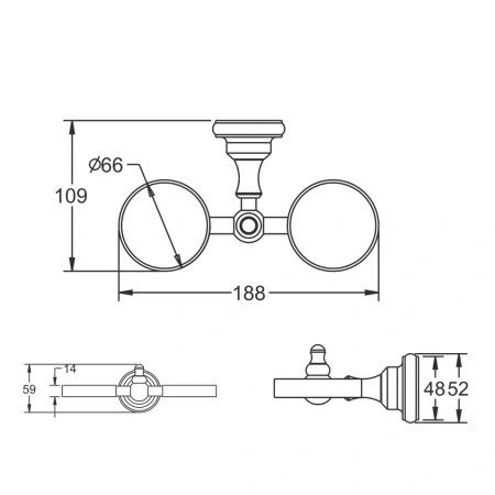 Стакан Rose RG11 RG1122
