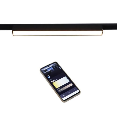 Трековый магнитный светильник Reluce 13003-9.3-001UR magnetic LED10W BK CCT+SMART - фото 2