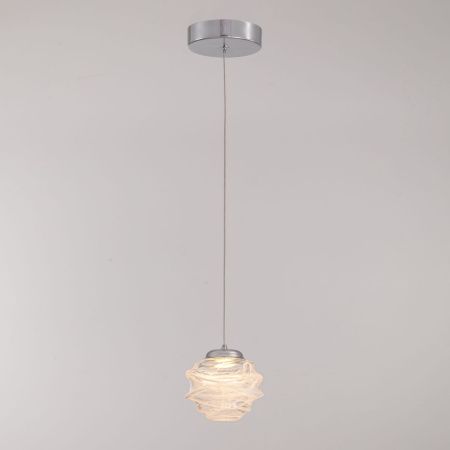 Светильник подвесной Delight Collection MD25030003-1A chrome/clear