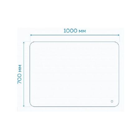 Зеркало с подсветкой Maretti Florenza FL1410070P34EL 100х70 подвесное