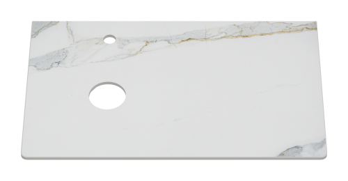 Столешница Brevita Pallisandro PA01-80 80х50х1 - фото 2