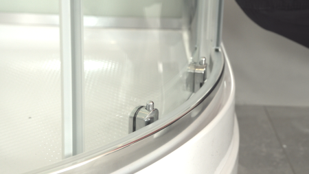 Душевая кабина Timo Ilma ILMA902L 120х80 асимметричная без крыши ориентация левая