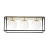 Светильник потолочный Lumina Deco Maldini (Малдини) LDC 8060-3 F.GD+BK