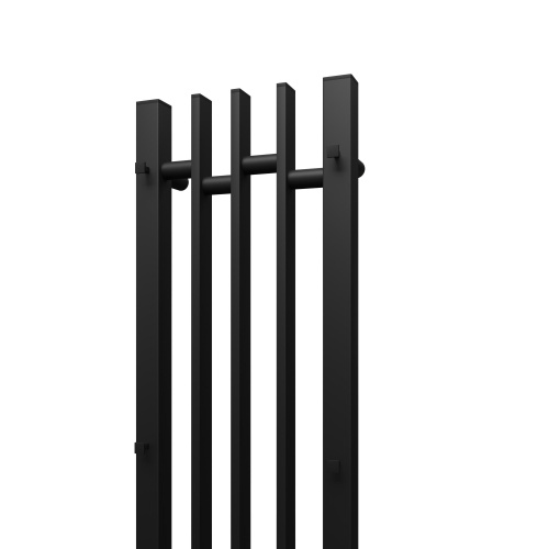 Полотенцесушитель Point Фрея PN20738B электрический черный - фото 5