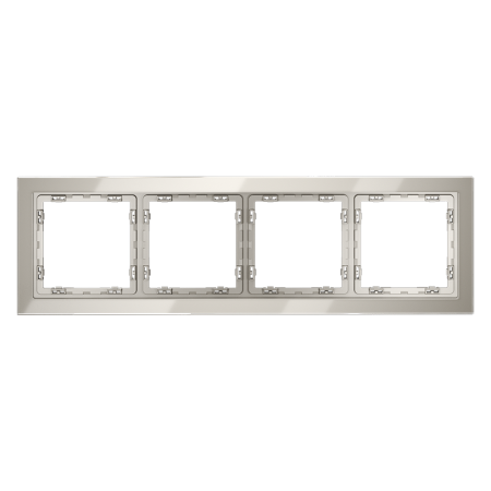 Рамка на 4 поста VOLTUM S70 VLS110403