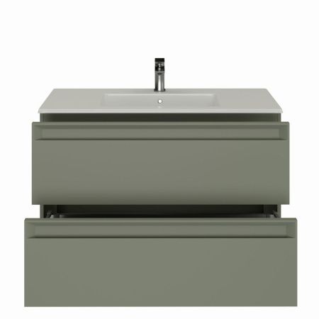 Тумба под раковину Allen Brau Eclipse 2.0 1.E1003.CGM 2.0 100х50 подвесная цвет зеленый