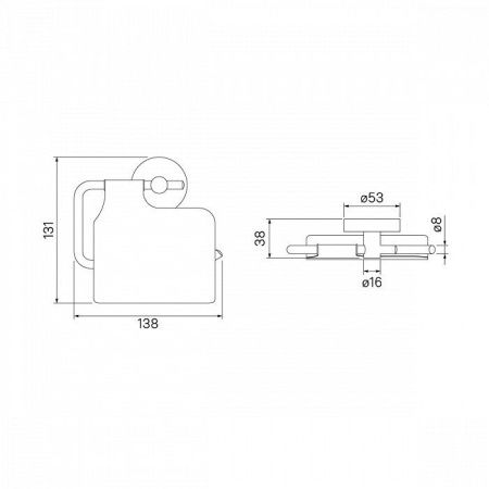 Бумагодержатель IDDIS Sena SENSSC0i43