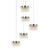 Светильник подвесной Delight Collection Diamond cut (Диамонд цут) MD21020075-5A chrome