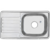 Кухонная мойка Melana 113/2 (*10) 76х42 цвет хром