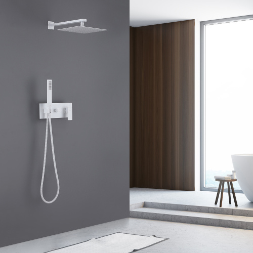 Душевая система ABBER AF8218W встраиваемая в стену - фото 2