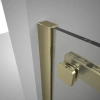 Душевая дверь Veconi Vianno VN75G-150-01-C4 150х200 стекло прозрачное профиль золото