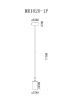 Светильник подвесной Myfar Dereck (Дерецк) MR1020-1P