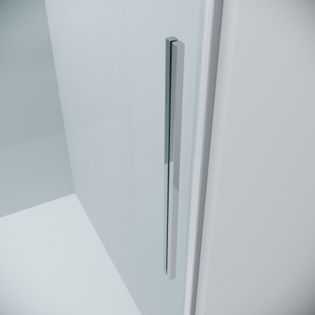 Душевая дверь Grossman Galaxy 100.K33.01.100.10.00 100х195 стекло прозрачное профиль хром глянцевый