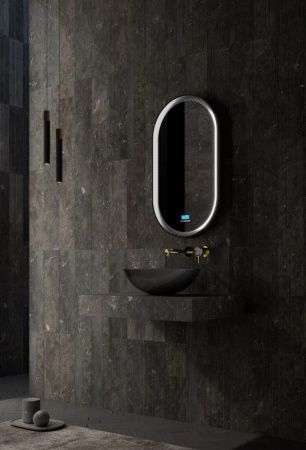 Раковина карбоновая Abber KARBON AK2042 50х40 накладная цвет черный без отверстий под смеситель