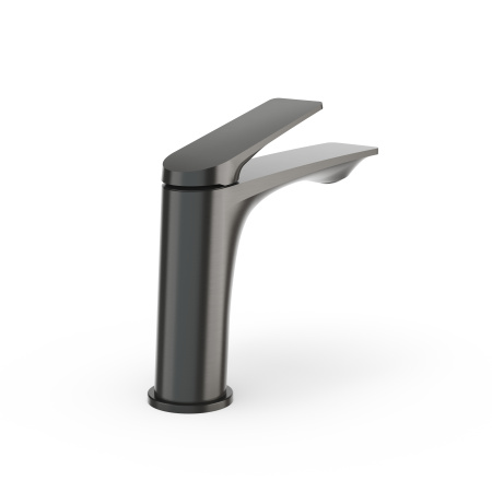 Смеситель Tokito MITSUISHI TOK-MIT-1011GM на раковину вороненая сталь