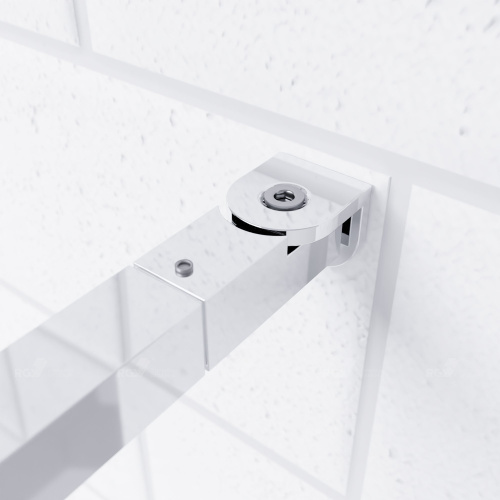 Душевая перегородка RGW Walk In 351016110-11 100х195 стекло прозрачное профиль хром глянцевый - фото 5