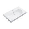 Раковина керамическая Kerama Marazzi BUNGIORNO BG.wb.80 80х50 подвесная цвет белый 1 отверстие под смеситель