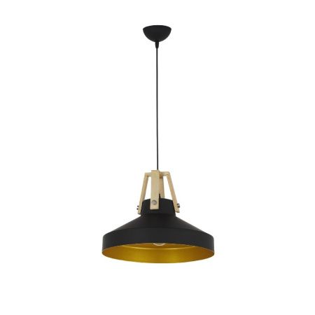 Светильник подвесной Lumina Deco Voli (Воли) LDP 8037-350 BK+GD