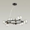 Светильник подвесной Delight Collection Art Deco Bubble (Арт Децо Буббле) OMG1075R black/clear