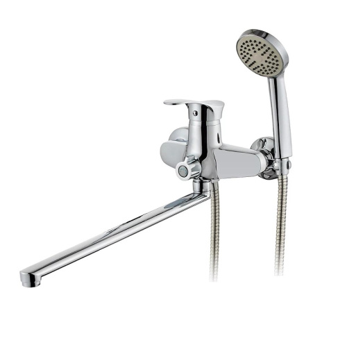 Смеситель для ванны D-Lin D146405-2 настенный хром - фото 2