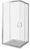 Душевой уголок Good Door INFINITY ИН00014 80х80 стекло прозрачное профиль хром без поддона