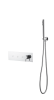 Смеситель для душа Boheme Fusion 130-SYS-CR встраиваемый в стену хром