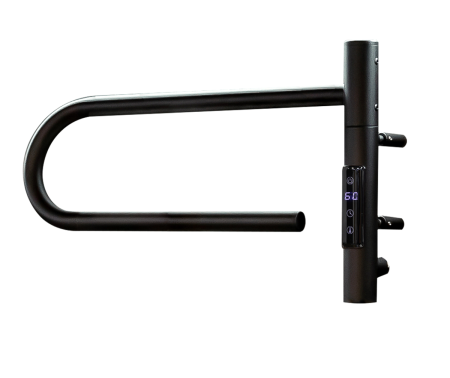 Полотенцесушитель электрический Vincea VTD-1P1BE 40х25 черный