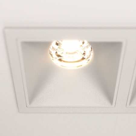 Светильник встраиваемый Maytoni Technical Alfa LED DL043-02-10W3K-D-SQ-W