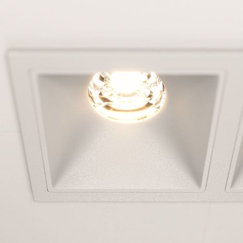 Светильник встраиваемый Maytoni Technical Alfa LED DL043-02-10W3K-SQ-W - фото 2